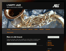 Tablet Screenshot of lhappyjazz.com